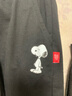 史努比 SNOOPY童装儿童套装春秋纯棉男女童卫衣两件套宝宝运动裤潮款 红色卫衣/黑裤-1950 150 实拍图