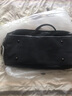 墨一 大容量旅行包男士短途出差旅游手提行李包袋运动健身包单肩包 黑色 实拍图