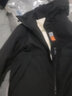 浪古夹克男士春秋冬季外套男装工装褂子羽保暖绒服加厚棉衣服仿冲锋衣 黑色加绒 L(115-130斤) 实拍图