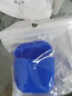 登谷 蓝牙无线耳机保护套2代1液态硅胶套i12充电盒子透明薄软套一体 蓝色（Airpods 1/2通用）液态硅胶 实拍图
