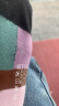 蕉内银皮555C情侣袜子男女士拼色隐形船袜薄款不掉跟防滑防臭夏季3双 [女]阴阳紫绿+方格双蓝+圆形橘灰 晒单实拍图
