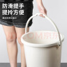 艺姿水桶手提式塑料加厚耐用大容量洗澡泡脚桶家用洗车桶24L YZ-SN605 实拍图