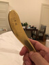 丰林 黄铜虎符砭刮痧板纯铜全铜大号腿部背部全身通用刮痧刀堂问痧 4*40*178MM【刮痧油+锦袋+书+经络图】 实拍图