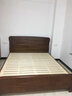 南宜（Nanyi）胡桃木实木床双人床现代中式简约经济型高箱储物床卧室家具8518 高箱床 【升级胡桃木款】1.5*2.0米 实拍图
