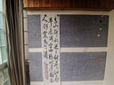桔舍 毛毡墙 书画磁性毛毡墙强磁吸磁书画毛毡墙贴宣纸国画书法作品展示教学墙贴固定书画毛毡墙  60X150厘米灰色 实拍图