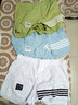 狮奇诺纯棉男士内裤男平角裤宽松阿罗裤潮流个性男生大裤头全棉裤衩四角短裤 天蓝+薄荷绿+白色 XXL【140-160斤】 实拍图