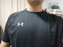 安德玛（UNDERARMOUR）短袖T恤男 25春季新款运动服跑步健身训练打底衫弹力透气圆领T恤 【弹力快干】【Tech面料】主推款 XL (180/100A) 实拍图