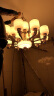 东羽 新中式客厅吊灯中国风玉石卧室餐厅茶楼别墅大气书房创意灯具 15头-电镀工艺-封口灯罩 实拍图