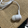 达维琦 入耳式时尚有线耳机 手机游戏音乐吃鸡K歌耳麦电脑 适用于华为苹果oppo荣耀vivo小米 冰川白 实拍图