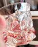 伊丽莎白.金像【2只杯】水晶玻璃威士忌洋酒杯茶水杯家用烈酒杯果汁杯啤酒杯 冰河款 300ml 2只 实拍图