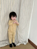 Aengbay昂贝[冰莫®]睡衣婴儿秋衣秋裤套装新生家居服分体宝宝衣服薄款 黄色 73 实拍图