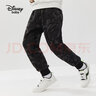 迪士尼（DISNEY）童装儿童男童加绒运动长裤宝宝时尚帅气裤子24冬DB331ME04花110 实拍图