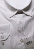 南极人衬衫男 纯色长袖商务衬衫男士棉质舒适透气衬衣外套修身西装白衬衫 1件装XL 晒单实拍图