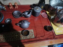 瓷牌茗茶具 茶具套装茶盘电磁炉烧水壶一体桌自动上水烧水壶茶台茶桌整套 紫砂西施茶具+流窗四合一 实拍图