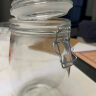 拜杰玻璃密封罐 3个装1000ml储物罐家用玻璃瓶泡酒瓶泡菜瓶杂粮收纳盒 实拍图