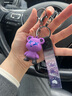 昀翕变色龙熊汽车钥匙扣挂件卡通款钥匙链精致情侣可爱书包挂饰锁匙扣 变色熊【紫色】 实拍图