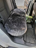 达令河汽车坐垫冬季纯羊毛澳洲皮毛一体加厚保暖长羊毛坐垫单个座椅垫套 Y75长羊毛后排三人垫 实拍图