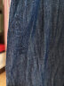 日着RIZHUO【商场同款】牛仔裙连衣裙2024夏季新款女装拼接直筒裙 寻蓝 M 晒单实拍图