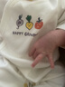 babylove【纺软织柔】新生儿连体衣春秋纯棉婴儿衣服宝宝哈衣爬服打底秋装 实拍图
