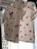 迪士尼（Disney）女童套装儿童套装两件套夏季新款童装宝宝衣服米妮黛丝时尚洋气 白底可爱樱桃-女 120cm 实拍图