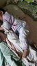 bc babycare小睡象恒温分腿睡袋新生婴儿纱布防踢被四季通用宝宝儿童 莫利亚花野-6层纱布(16~20℃) 90cm（推荐身高：85-95cm） 实拍图