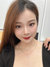 法蔻彩金色项链女银四叶草吊坠锁骨链颈链生日礼物送女友送老婆 【刻字+贺卡】请拍这个 实拍图
