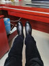 沙驰SATCHI男鞋冬季新品男士切尔西靴子时尚短绒马丁靴高帮棉鞋 黑色（尺码偏大） 38 实拍图