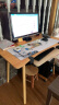 PULATA 电脑桌台式家用木腿书桌 北欧简约笔记本办公学习桌子 QX10005 实拍图