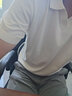 布先生海鸥领针织凉感T恤男士短袖透气速干商务POLO 象牙白 XL (180) 实拍图