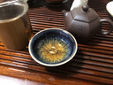 藏壶天下 曜变天目七彩孔雀盏小茶杯 油滴银斑银鱼功夫品茗陶瓷杯 双鱼天目 实拍图