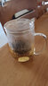 雅集悠觉杯 女士玻璃杯透明泡茶杯带盖过滤家用水杯子保温 悠觉杯500ml贴花款 实拍图