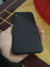 HotFire 适用红米note94G手机壳小米redminote9保护套4G版 镜头升级磨砂防摔男女款硅胶软壳-静夜黑 实拍图