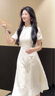 唐菓蜜新中式国风连衣裙女2025夏季新款女装气质温婉风日常改良旗袍裙子 杏色 M （建议95-110斤） 实拍图