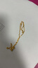 周大生复购补贴黄金项链足金满天星金素链送女友生日礼物 45cm 4.37g 实拍图