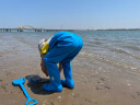 Hape儿童沙滩玩具大号蓝色铲子挖土玩沙工具男孩玩具女孩玩具 E4060 实拍图