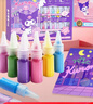 三丽鸥（SANRIO）儿童沙画套装美乐蒂女孩彩沙DIY手工涂色绘画生日礼物7-14岁玩具 实拍图