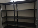 七序家用货架置物架阳台仓库储物架地下室展示多层落地收纳架 五层200cm高【默认黑色】 长120宽50cm 实拍图