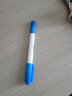 三菱（uni）PD-153T双头光盘笔（细0.4mm/粗0.9mm）办公用速干记号笔 蓝色 单支装 晒单实拍图