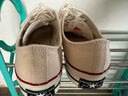 匡威（Converse）官方 1970S男女经典低帮帆布鞋米白色162062C 162062C/米白色 42 实拍图