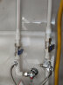 联塑（LESSO）ppr水管配件 外丝弯头 4分水暖管材热熔管件接头活接球阀(PP-R 配件)白色 dn20 实拍图