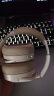西伯利亚（XIBERIA）羽DM02无线头戴式蓝牙耳机ANC主动降噪音乐游戏运动耳机云烟白 实拍图