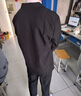 星禾莱休闲西服男秋季搭配套装痞帅学生高校JK小西装外套dk制服男 外套黑+衬衫白+裤子黑+领*带 3XL 155-175斤 实拍图