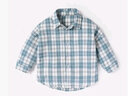 赢一贝（Yingyibei）宝宝衬衫男春秋婴儿格子衬衣小童洋气上衣儿童长袖纯棉秋装新款潮 实拍图