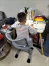 許科儿童学习椅可升降调节高度学生椅子写字椅家用电脑座椅 灰色 晒单实拍图