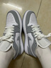 耐克NIKE篮球鞋男女同款小迪奥AJ1 JORDAN 1运动鞋DC0774-105白灰35.5 实拍图