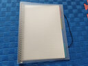 三木（SUNWOOD） A4活页本大笔记本子大号可拆卸加超厚简约ins风大学生考研学习课堂记事本网格 【A4横线】2白壳+2内芯（+荧光笔+分隔页 实拍图