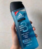 阿迪达斯 （adidas）男士洗护二合一运动后舒缓香波沐浴露400ml 持久留香控油温和清洁 实拍图