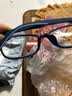 帕斯贝奇青少年儿童眼镜框男女超轻硅胶眼镜架配离焦防控散光学生近视眼镜 大码-深蓝色C4（适合11-15岁） 配1.591多点离焦【依视路集团旗下】 实拍图
