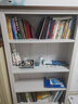 简美丽家 板式实木书架置物架地中海客厅简约白色落地书架组合家具可定制 四层90cm宽（DZH404-90） 实拍图