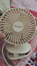 赛亿 SHINEEUSB小风扇/电风扇/小电扇/小台扇 办公宿舍床头车载用台式壁挂式迷你台夹扇FTB4-02 实拍图